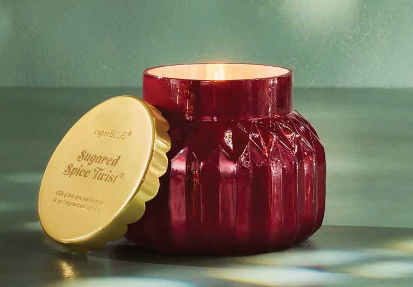 Sugared Spice Twist Royal Gem Signature Jar Candle, 19oz