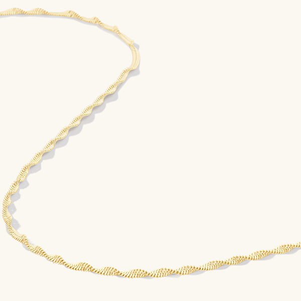 D. Louise Twisted Thin Essentials Necklace