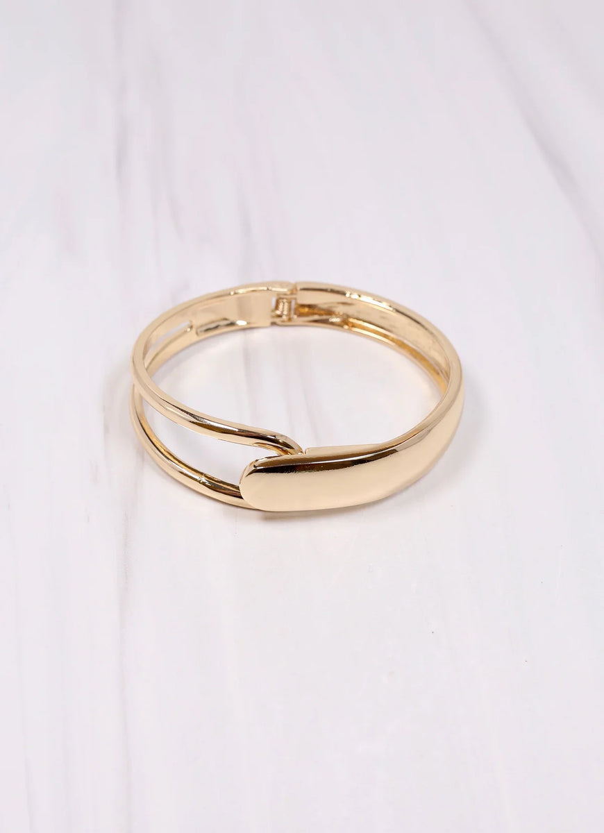 Caroline Hill Bouchette Hinged Cuff Bracelet DazzleUSA