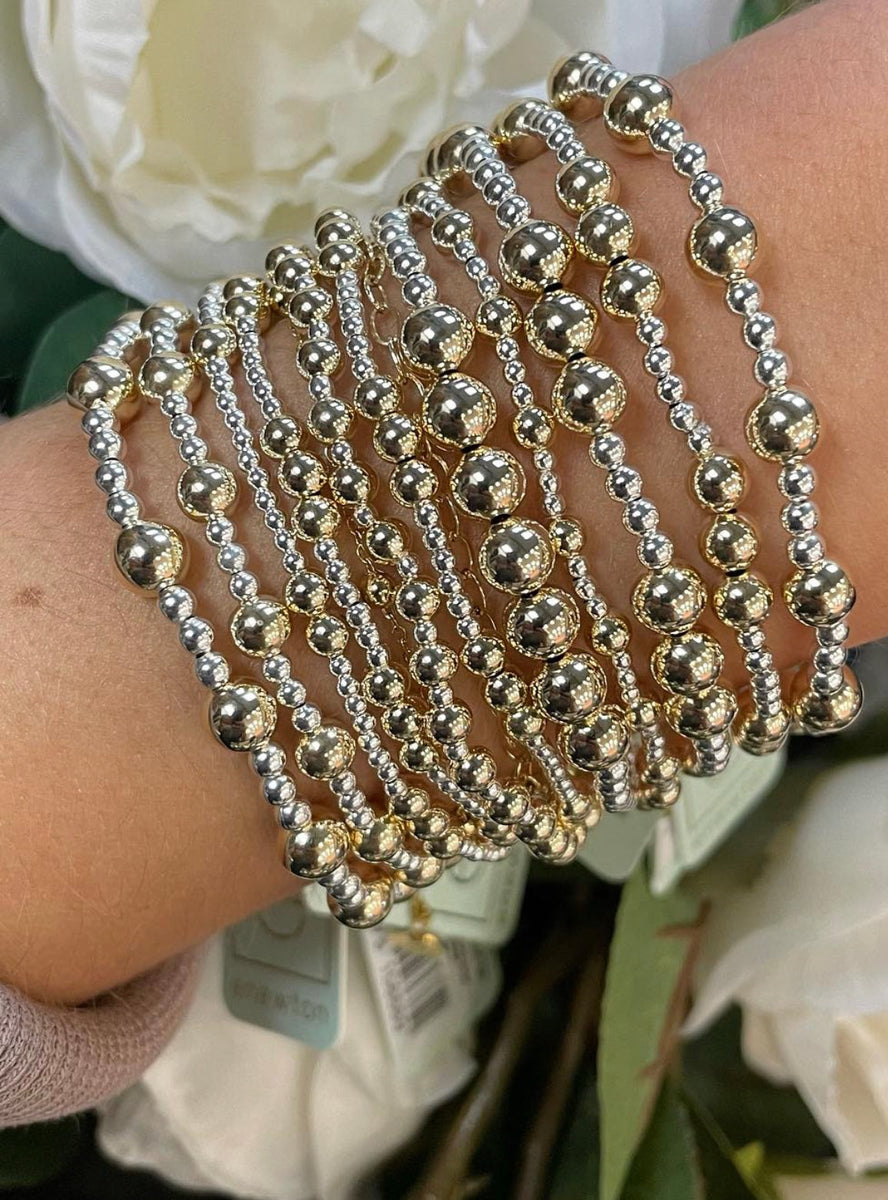 Enewton Hope Unwritten 6mm Bead Bracelet Mixed Metal – DazzleUSA