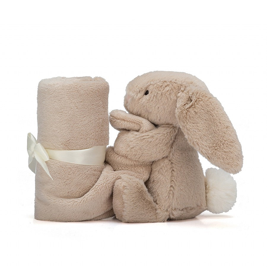 Jellycat bashful grey bunny soother on sale