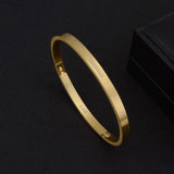 B.Tiff Pave Bracelet in Gold