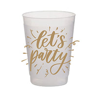 16 oz. Frost Flex Cup - Let's Party