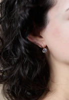 Theia Aria Brilliant Cut 1.5 CT CZ Huggie Earring