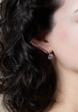 Theia Aria Brilliant Cut 1.5 CT CZ Huggie Earring