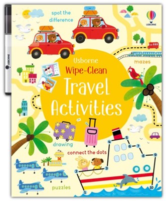 Wipe Clean Travel Activities