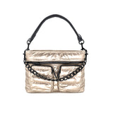 Betty Quilted Zip Top Shoulder Handbag