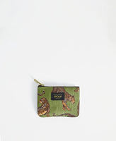 Wouf Small Pouch in Olive Leopard