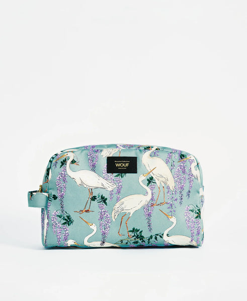Wouf Large Toiletry Bag in Heron DazzleUSA