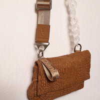Daniella Lehavi Tokyo Clutch/Crossbody in Caramel
