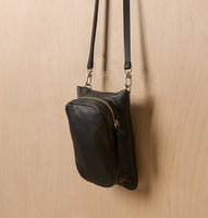Daniella Lehavi  Louise Pocket Bag in Ribbed Black
