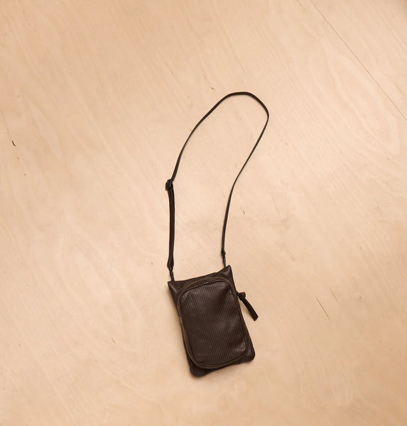 Daniella Lehavi  Louise Pocket Bag in Ribbed Espresso