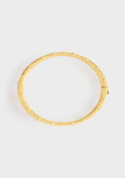 Anabel Aram Milos Gold Hinged Bangle Bracelet