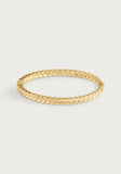 Anabel Aram Cheval Braid Hinged Bangle - Thin