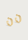 Anabel Aram Cheval Braided Hoop Earring