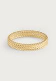 Anabel Aram Cheval Braid Hinged Bangle - Thick
