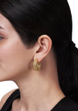 Anabel Aram Cheval Braided Hoop Earring