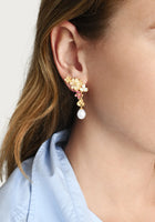 Anabel Aram Wildflowers Pearl Drop Earrings