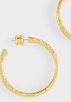 Anabel Aram Milos Gold Medium Hoop Earrings