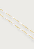 Anabel Aram Milos Beaded Necklace in Pearl