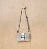 Daniella Lehavi Nadia Clutch in Ice Crocco