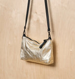Daniella Lehavi Dallas Moonlight Bag in Wrinkled Gold
