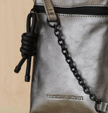 Daniella Lehavi Anita Loop Crossbody Bag in Pewter