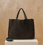 Daniella Lehavi Capri Satchel in Chocolate Suede
