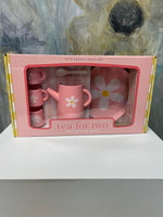 Tea set Flower Power Pink