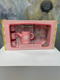 Tea set Flower Power Pink