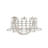 Urban Expressions Ziggy Evening Bag in Silver