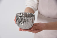 Pampa Bay Wavy Snack Bowl in Silver