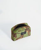 Wouf Toiletry Bag in Olive Leopard