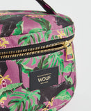 Wouf Vanity Bag in Olive Leopard