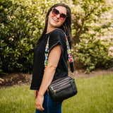 Margo Rebecca Black Handbag