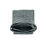Betty Quilted Puffer Flap Crossbody Handbag