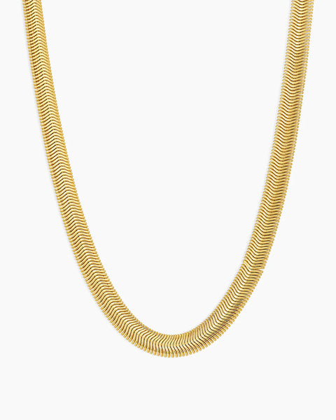 Iishii Designs Gold Filled Snake Chain Necklace