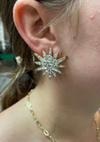Yochi Crystal Starburst Earring