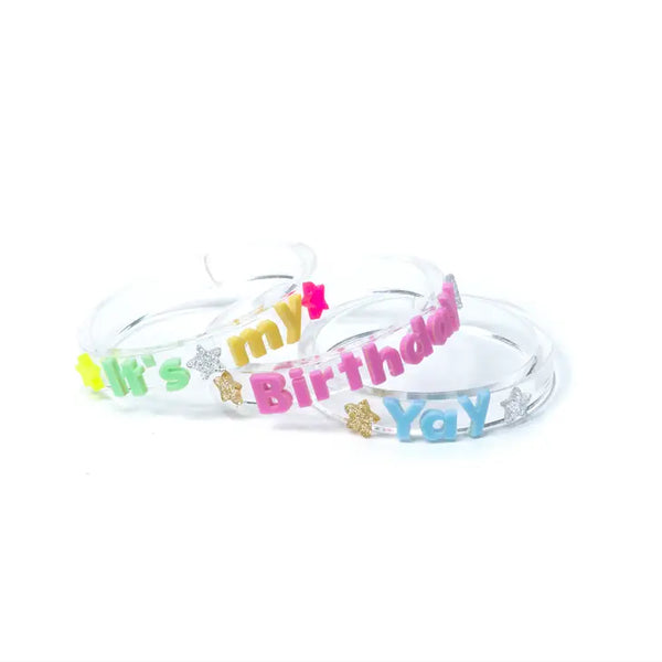 Lilies and Roses It's My Birthday Bangle Set