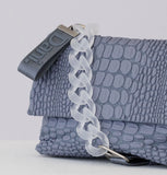 Daniella Lehavi Tokyo Clutch/Crossbody in Light Denim