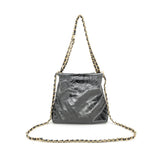 Betty Faux Leather Chain Hobo Handbag