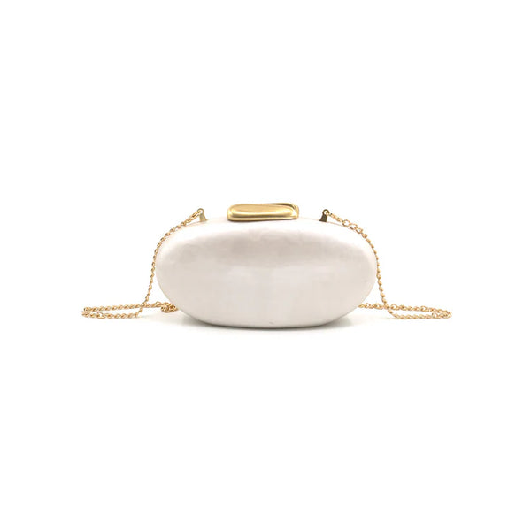 Acrylic Oval Evening Bag