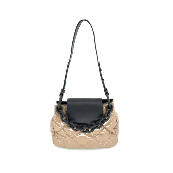 Betty Quilted Shoulder Handbag