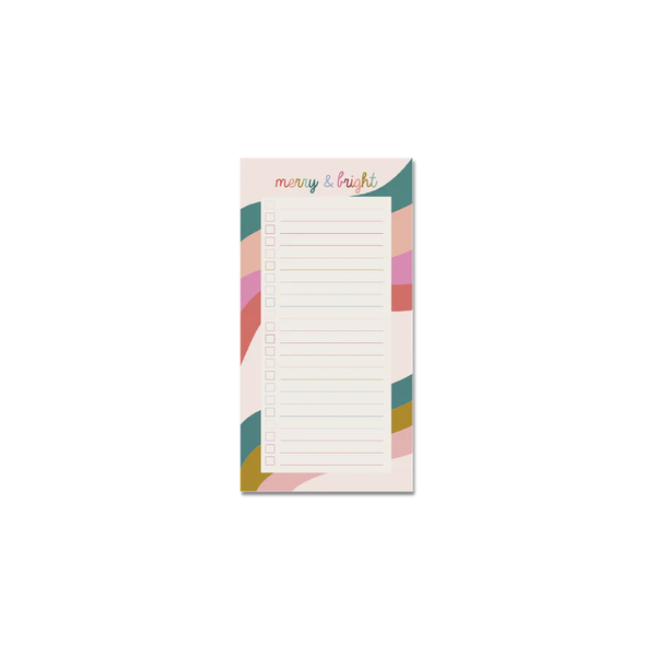 TOOT Holiday Tearaway Notepad - Merry and Bright