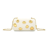 Nugget Accent Oval Evening Bag
