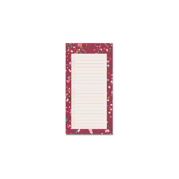 TOOT Holiday Tearaway Notepad - Confetti