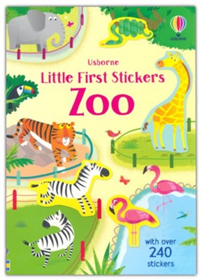 Little First Stickers Zoo Book