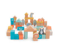 Kalencom 60 pcs Wooden Building Blocks