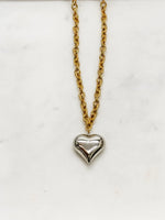 Idlewild Everyday Puffy Heart Necklace