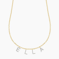 Ella Stein Initial, Name, Charm Necklace - Custom Options Available